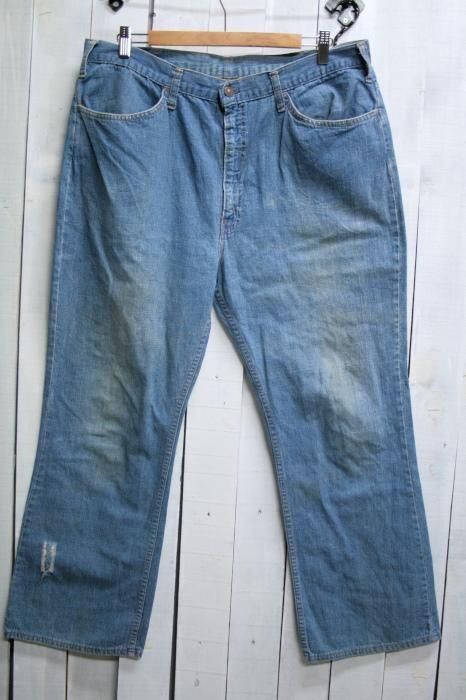 70s古着デニムワークパンツ | W35・L27 - ビンテージ古着通販 Tシャツ