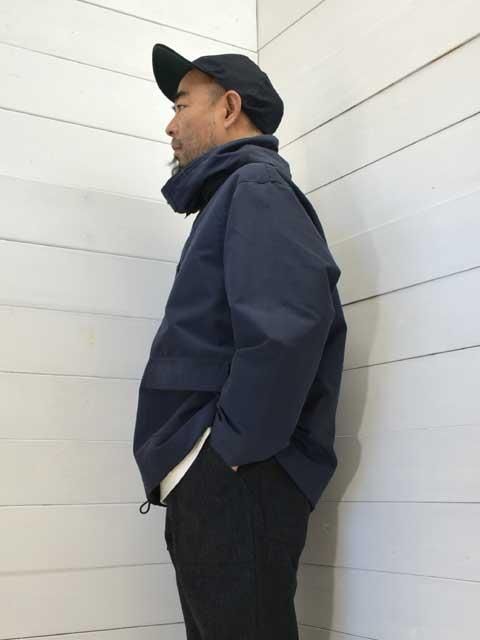POST OVERALLS (ポストオーバーオールズ) NAVY Parka -60/40 navy