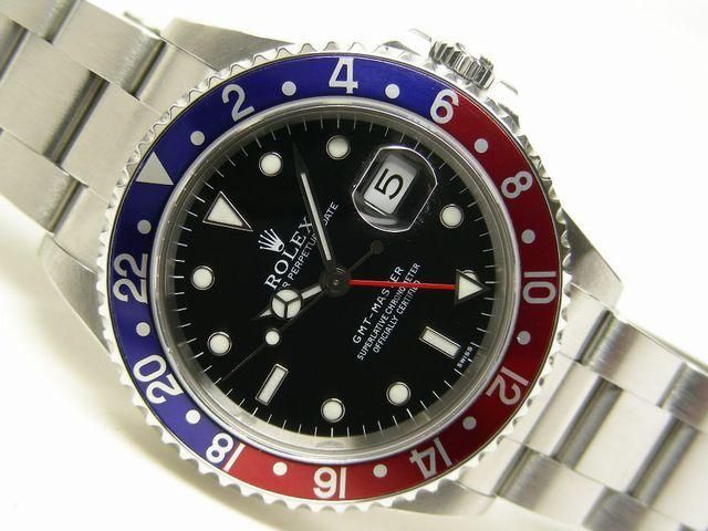 ロレックス GMTマスターI 赤青 Ref.16700 ジュビリー付 - 腕時計専門店