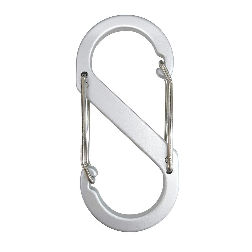 ALUMINUM CARABINER S字カラビナ シルバー | キャンプ・バーべーキュー