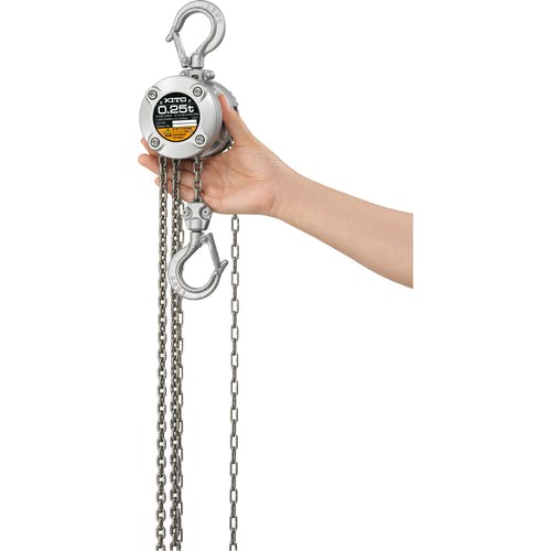 CAINZ-DASH】キトー 手動チェーンブロック CX形 定格荷重250kg