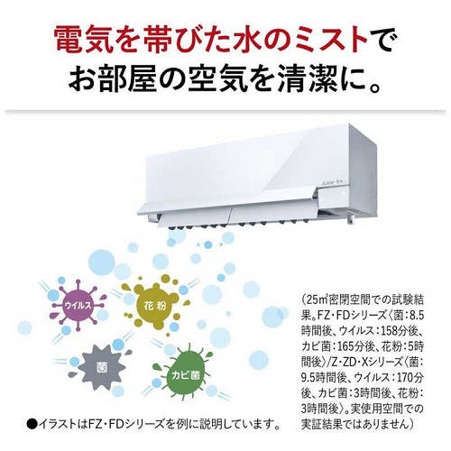 エアコン 本体のみ (霧ヶ峰) おもに10畳用 (冷房：8～12畳/暖房：8～10