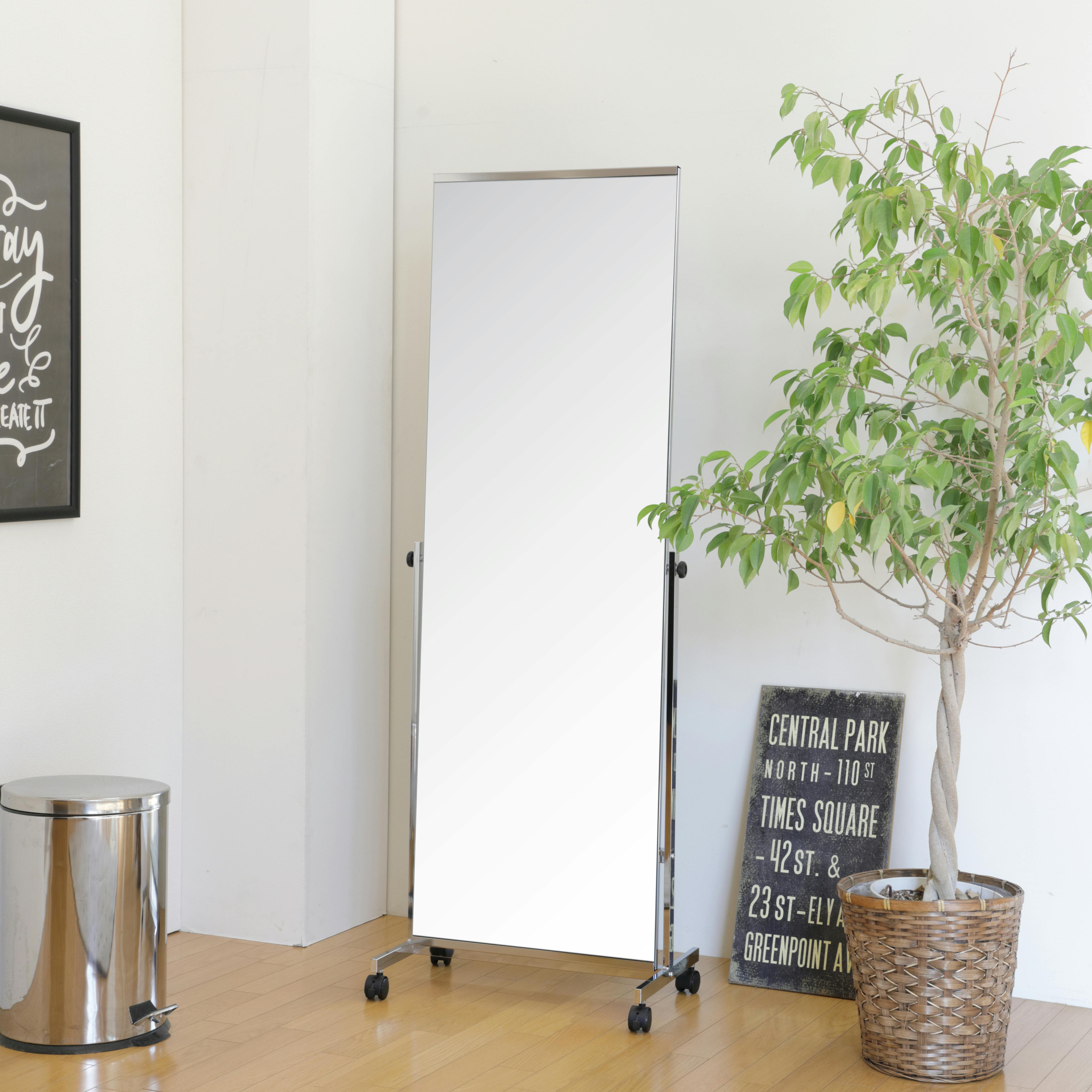 KOEKI 弘益 UTILITY P-1126M スタンドミラー 57×36×158.5 鏡：50×147