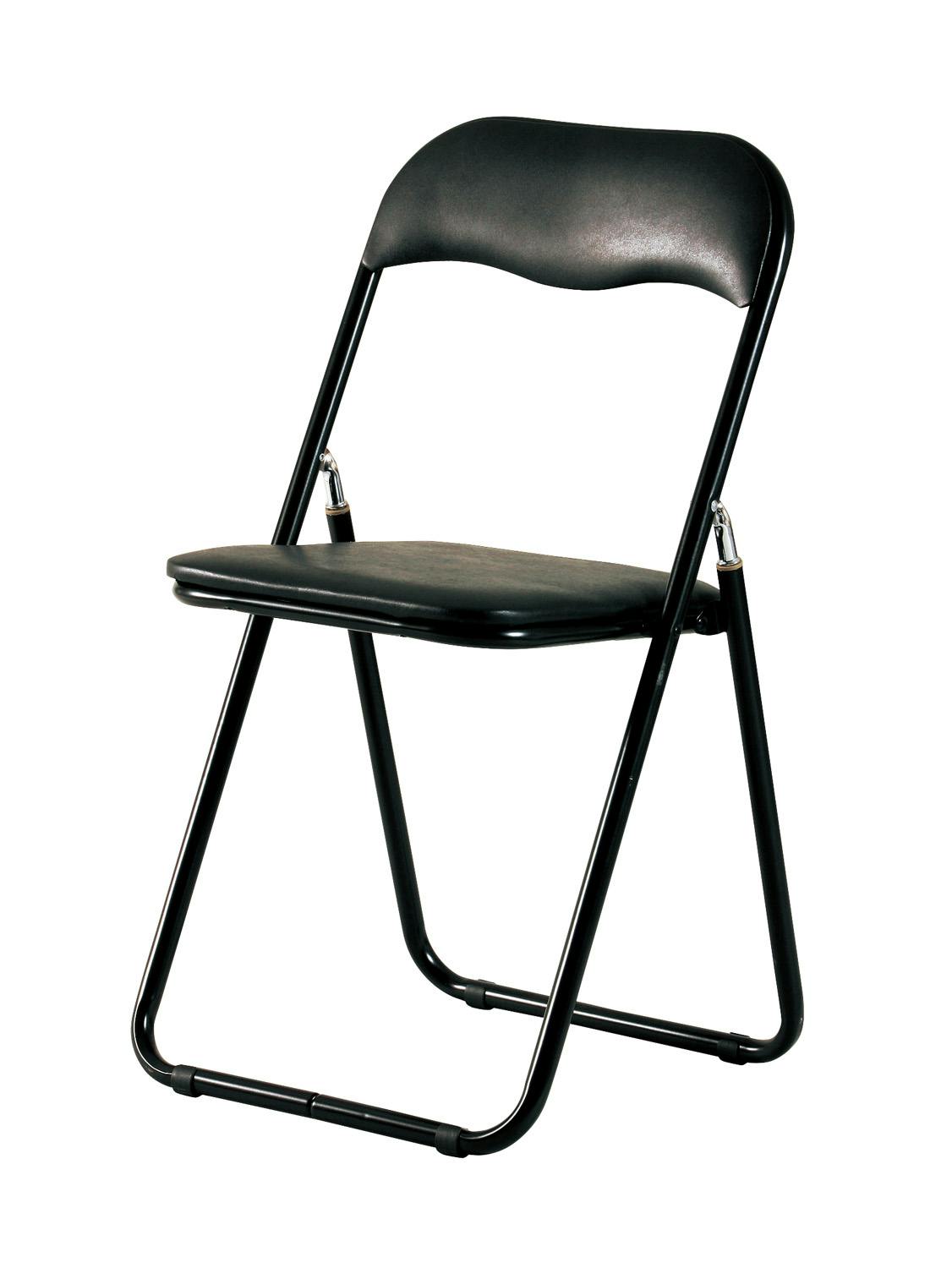 KOEKI 弘益 UTILITY PFC-9S(BK) 折り畳みイス ブラック 44×46.5×81.5