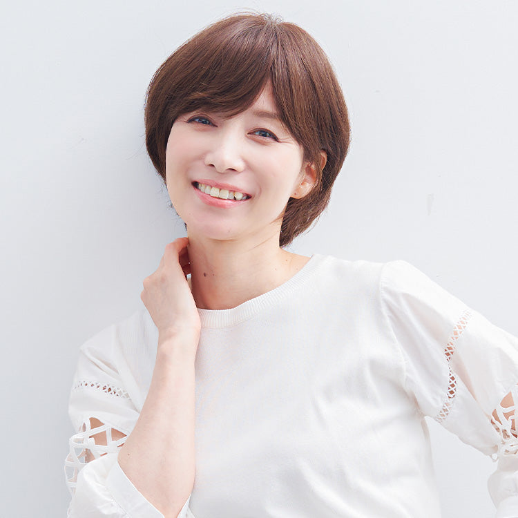 天使のニュアンスショート人毛100% フルウィッグ ショート｜リネアストリア