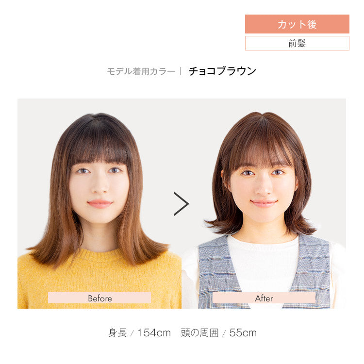 未使用L-23BR ブラウン カットウィッグ3頭 未使用L-23BR ブラウン