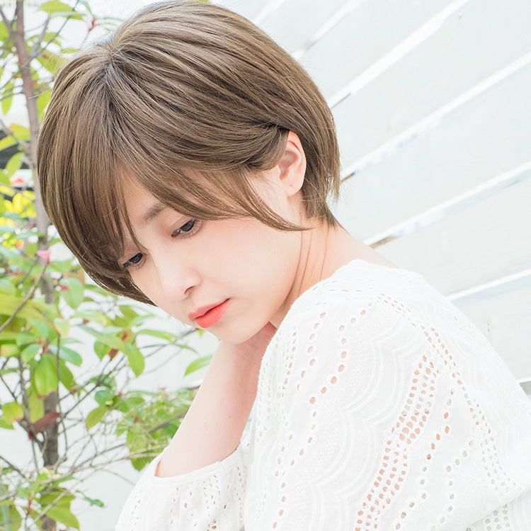 カスタム】天使のリーフショート フルウィッグ ショート｜リネアストリア