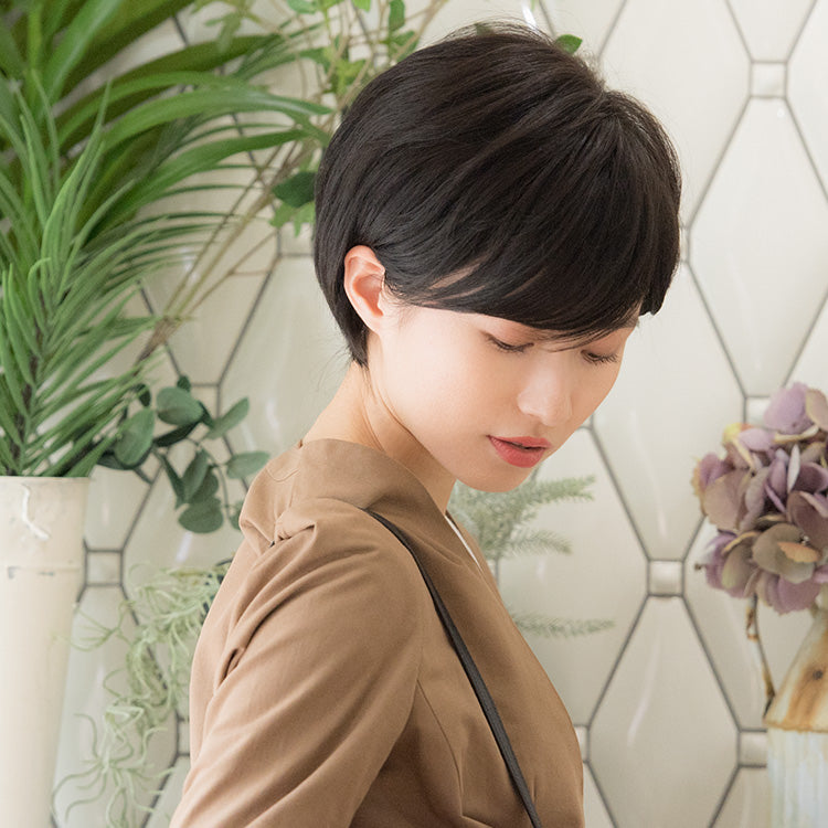 カスタム】天使のリーフショート フルウィッグ ショート｜リネアストリア