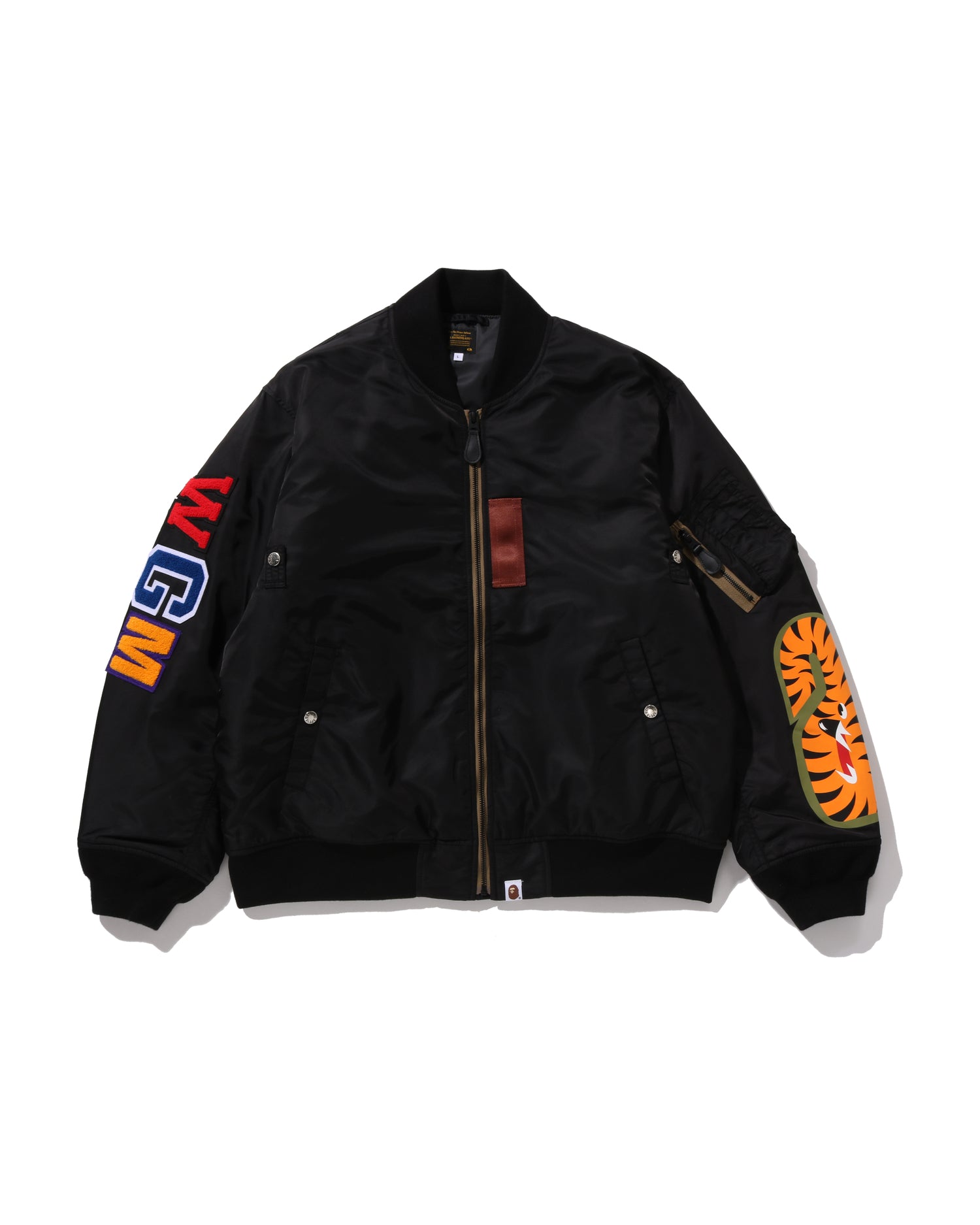 A BATHING APE® Shark MA-1 | Bape official website – INT.BAPE.COM