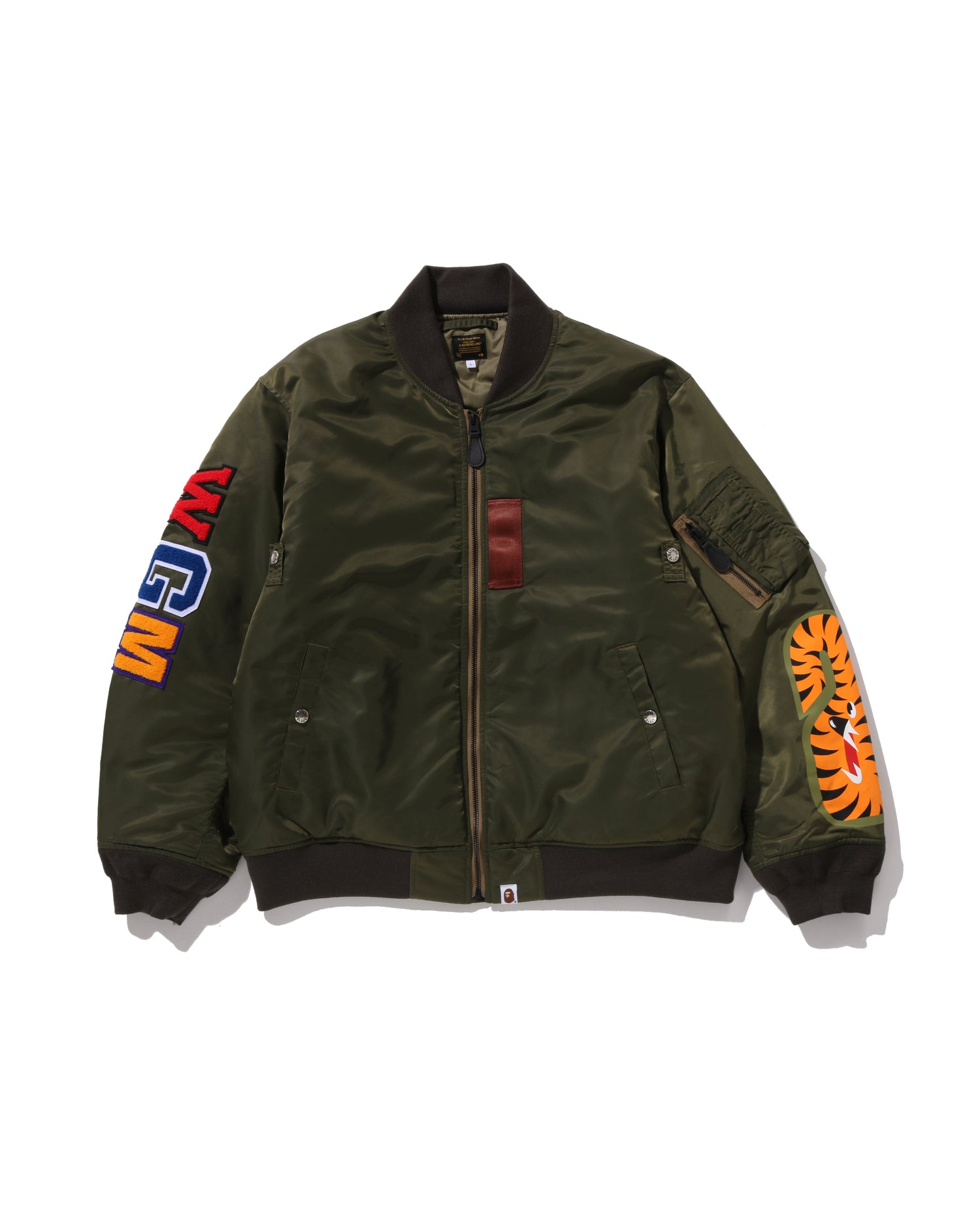 A BATHING APE® Shark MA-1 | Bape official website – INT.BAPE.COM