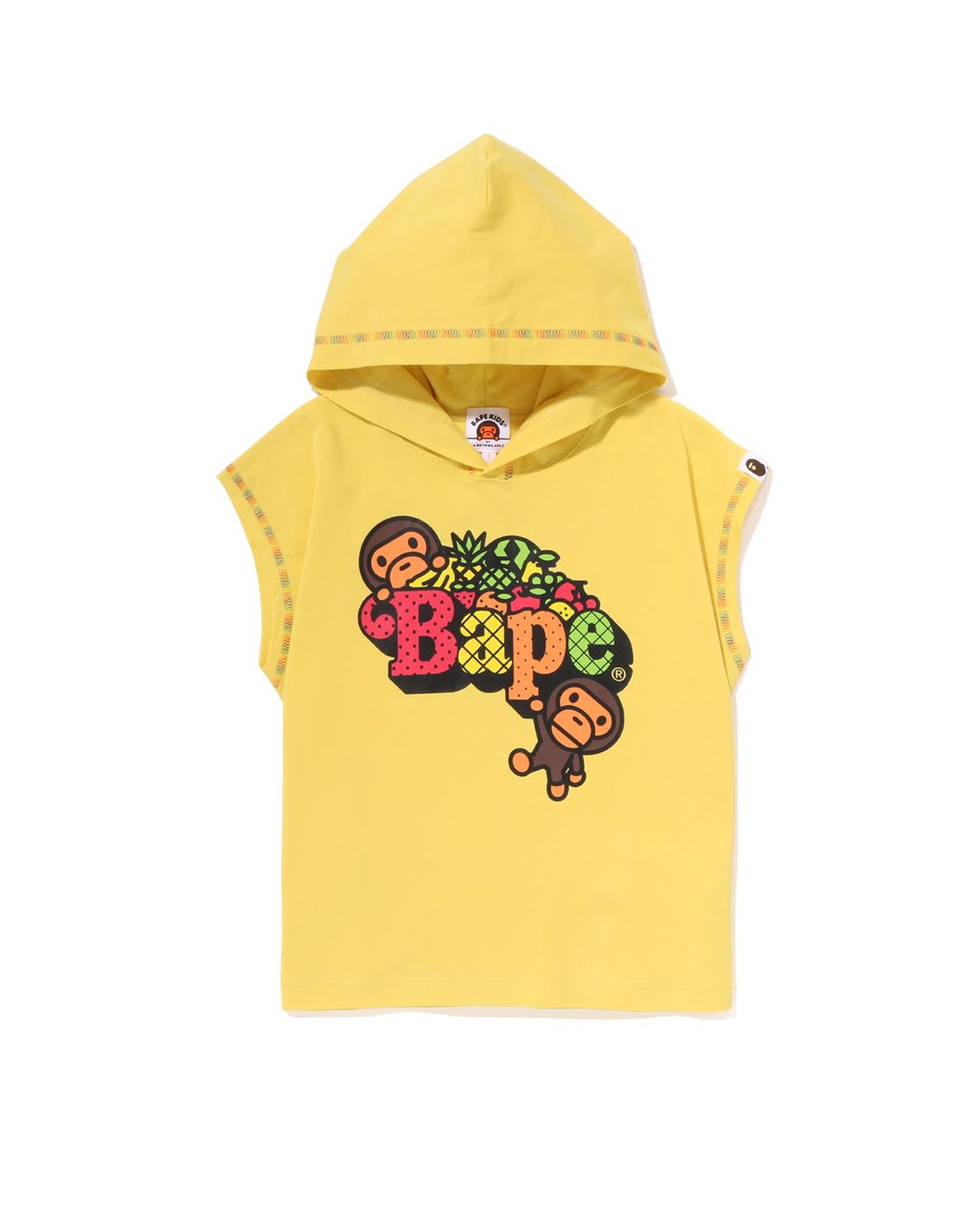 A BATHING APE® Kids Baby Milo Fruit S/S Pullover Hoodie | Bape