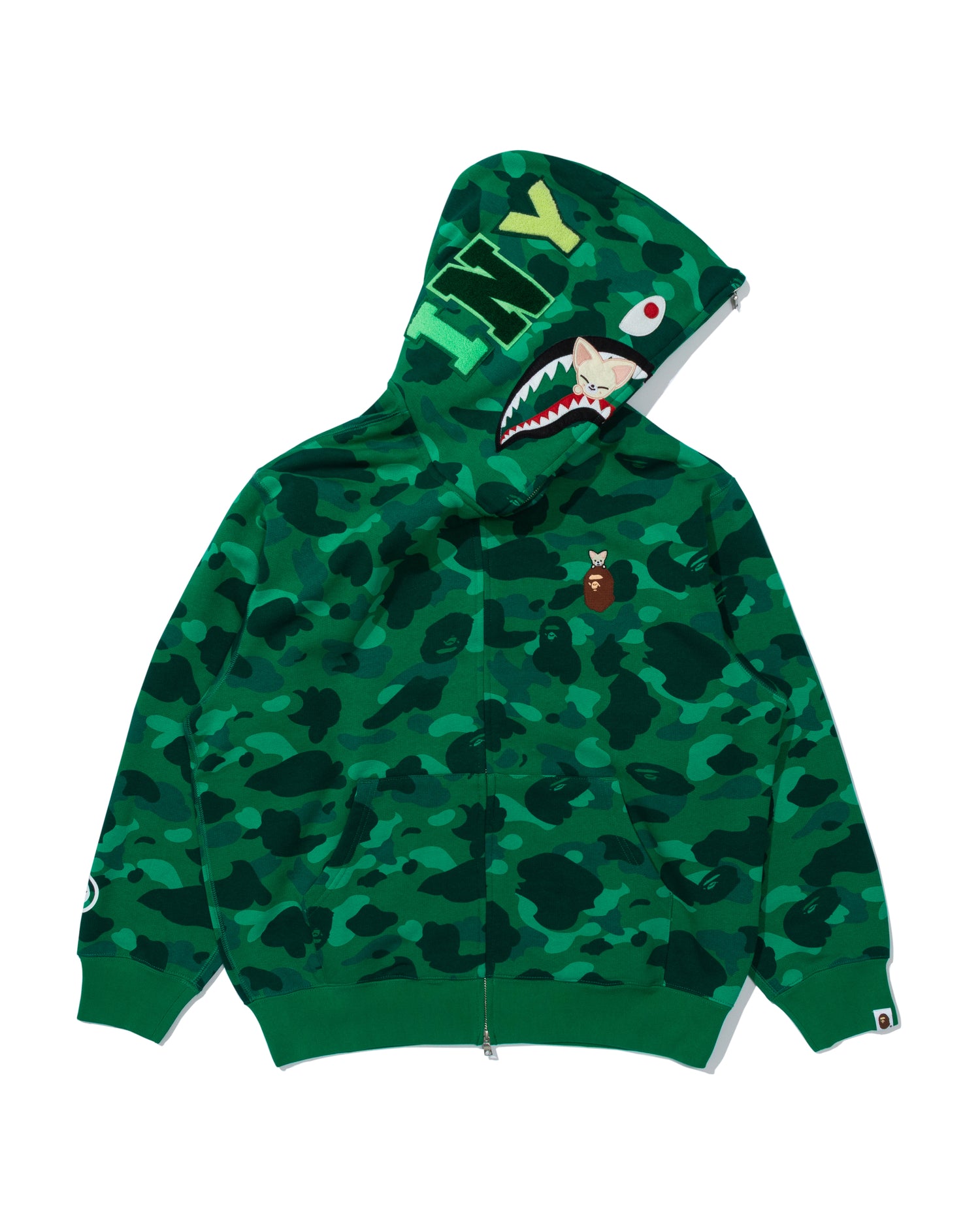 A BATHING APE® BAPE X Straykids Foxi.ny Shark Full Zip Hoodie