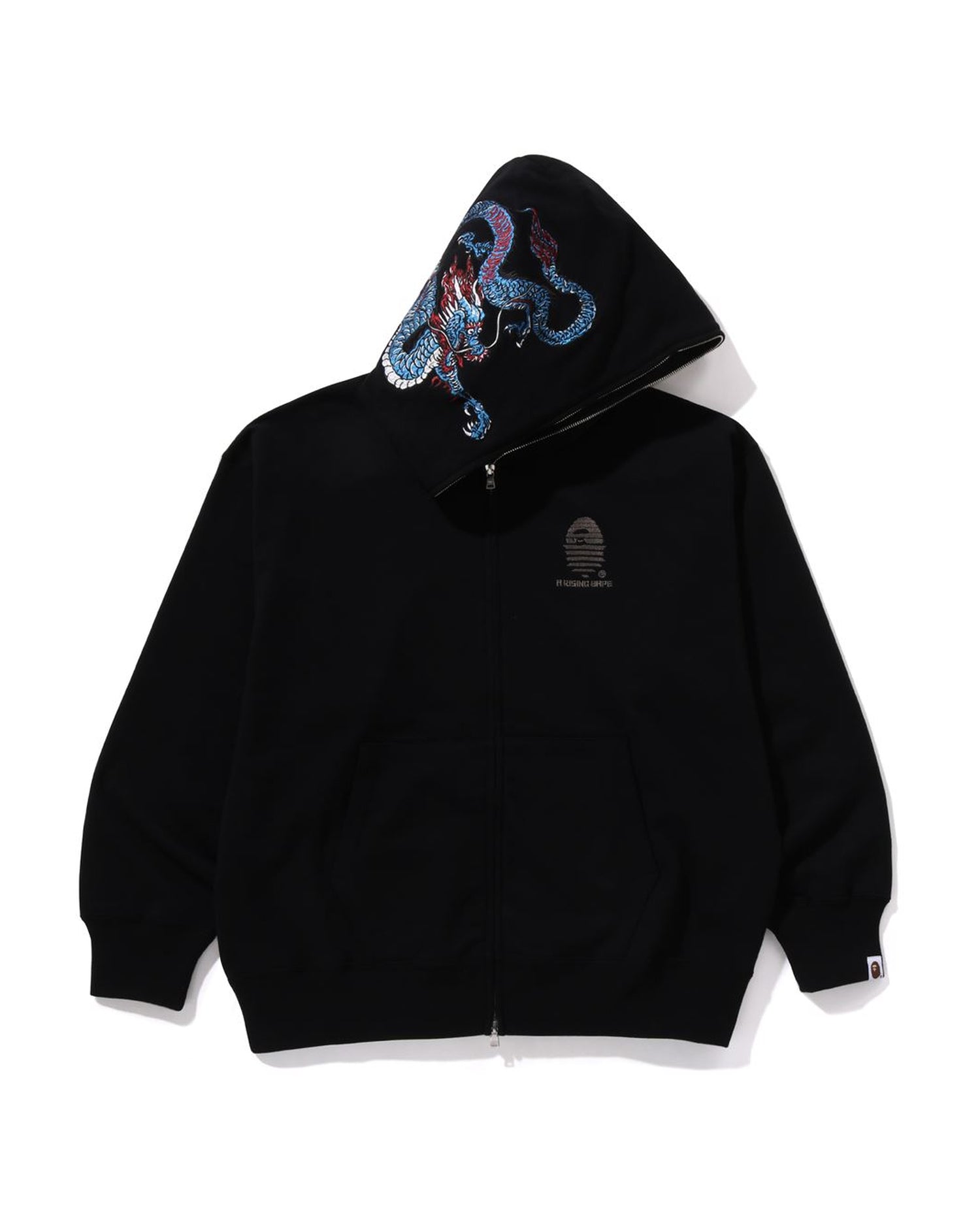 A BATHING APE® Tiger and Dragon Relaxed Fit Full Zip Hoodie | Bape