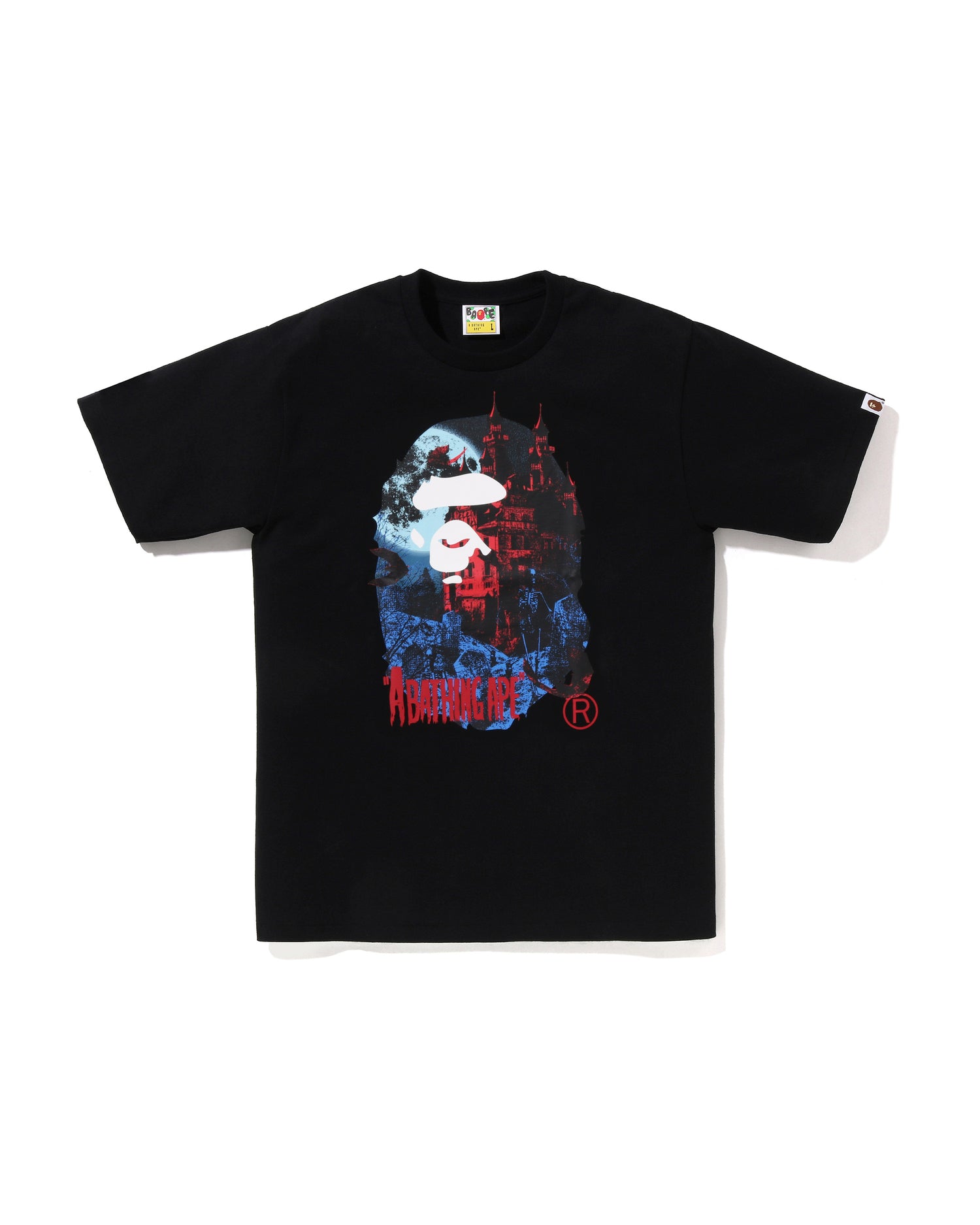 A BATHING APE® Vampire Castle Ape Head Tee | Bape official website