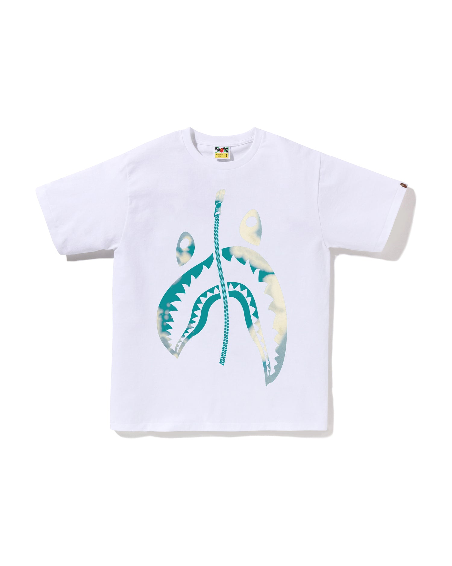 A BATHING APE® Tie Dye Twist Shark Tee | Bape official website