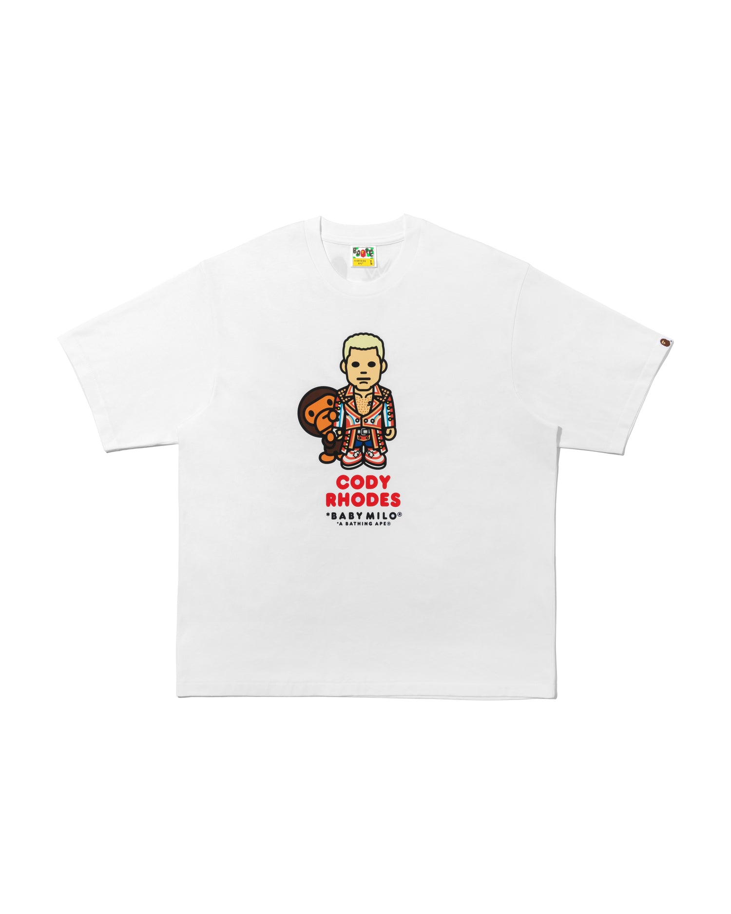 A BATHING APE® BAPE X WWE Cody Rhodes Baby Milo Relaxed Fit Tee