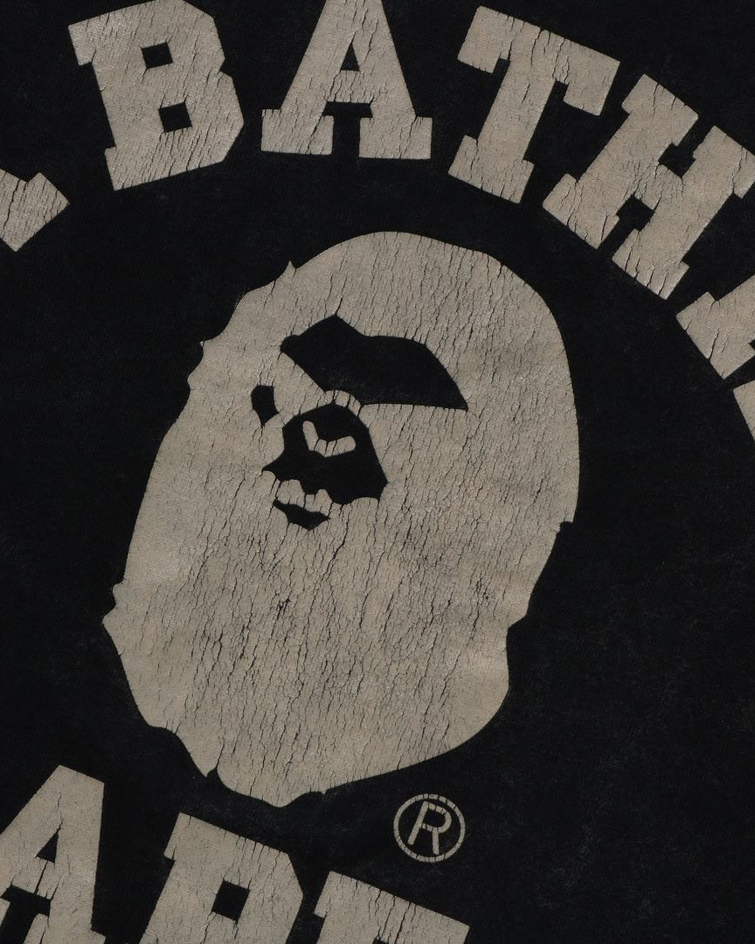 A BATHING APE® Overdye College Relaxed Fit Tee | Bape official