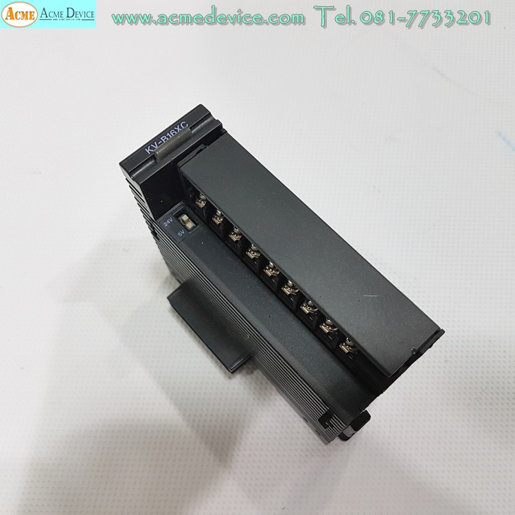 PLC Keyence รุ่น KV-B16XC, Screw Terminal Block, 16 Point - แอคมี่