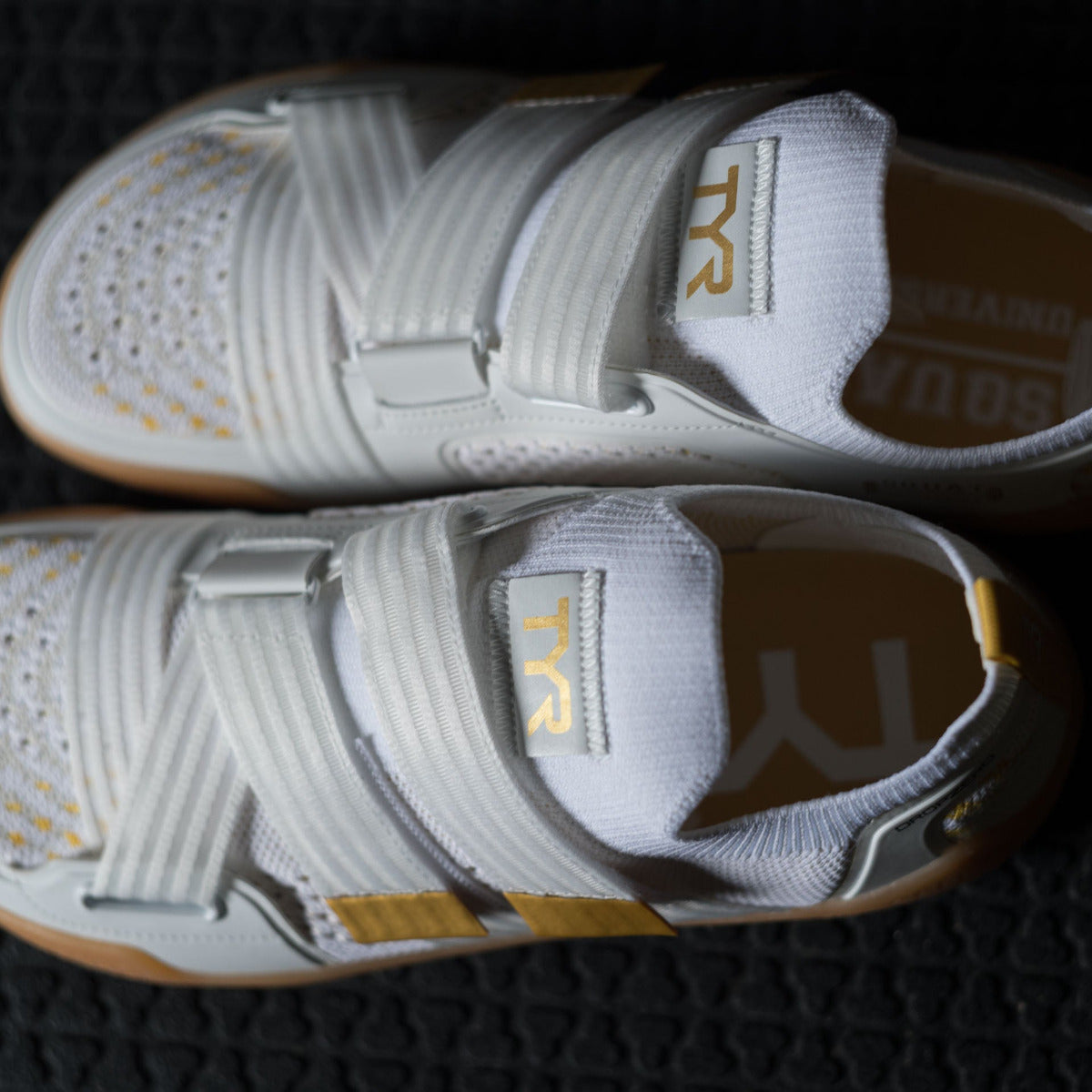 TYR DZ-1 DropZero Stability Strap Barefoot Trainer - White/Gold