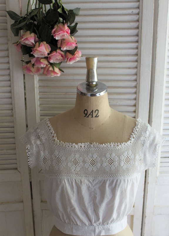 2点pin様1920sフランスアンティークキャミソールヴィンテージthenime 2