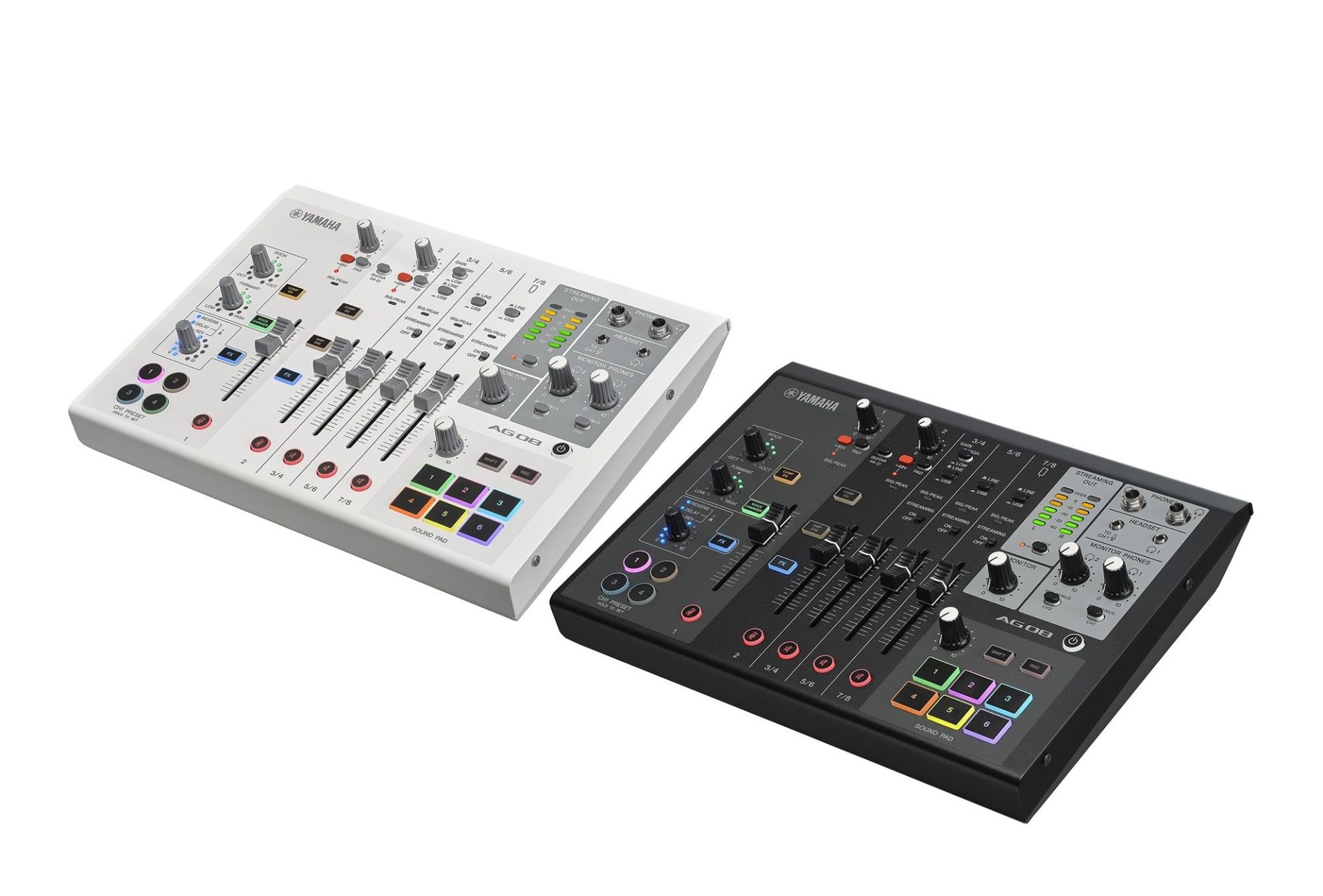 YAMAHA AG08 | フラッグシップオールインワン ライブ配信ミキサー