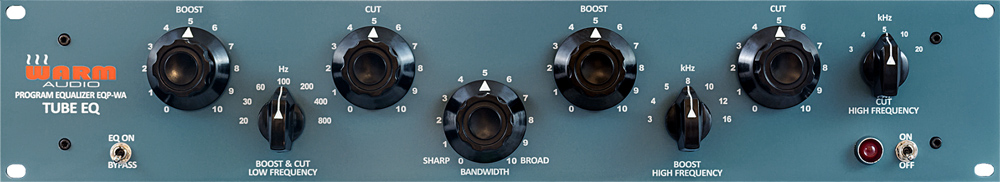 Warm Audio EQP-WA 発表！Pultec EQP-1Aに基づいて再構築された