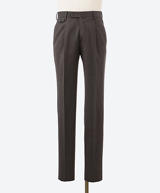 パンツ ジェントルマンフィット 1プリーツ フランネル 51