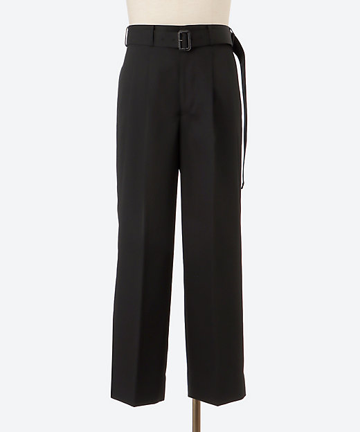 パンツ THE SLACKS BELTED 2 TUCK 19―25FW