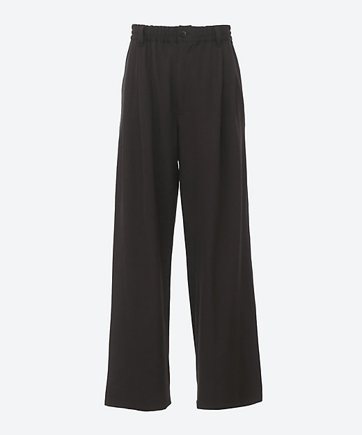 パンツ Wool Washer Twill 2pleated Wide