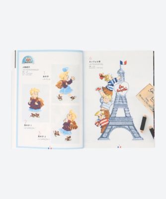 ☆みつごちゃん「エッフェル塔」トートバッグ大＆書籍「レ・トリプレ
