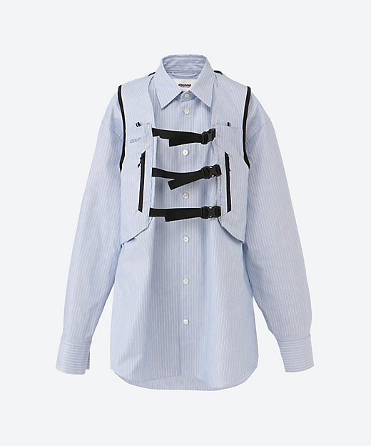 TRAIL VEST STRIPE SHIRT 21SH157
