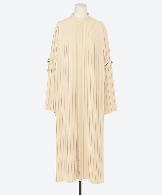 TAFFETA PLEATED DRESS | HYKE (Women)/ハイク