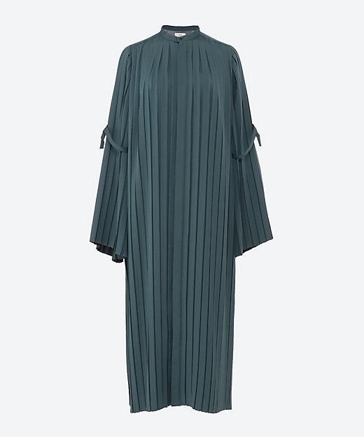 TAFFETA PLEATED DRESS | HYKE (Women)/ハイク