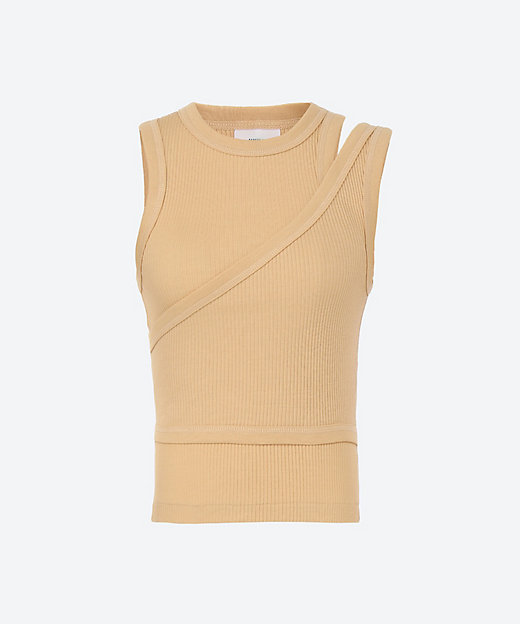 DOUBLE SHOULDER TANK TOP | HYKE (Women