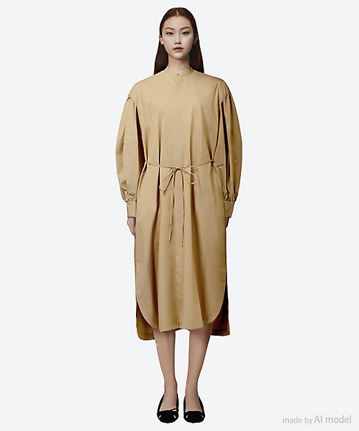T／C BALLOON SLEEVE DRESS | HYKE (Women