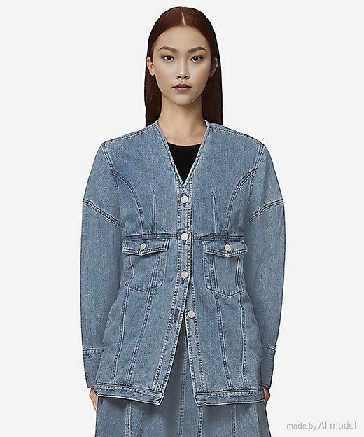Helene denim jacket BL AR2528―BL