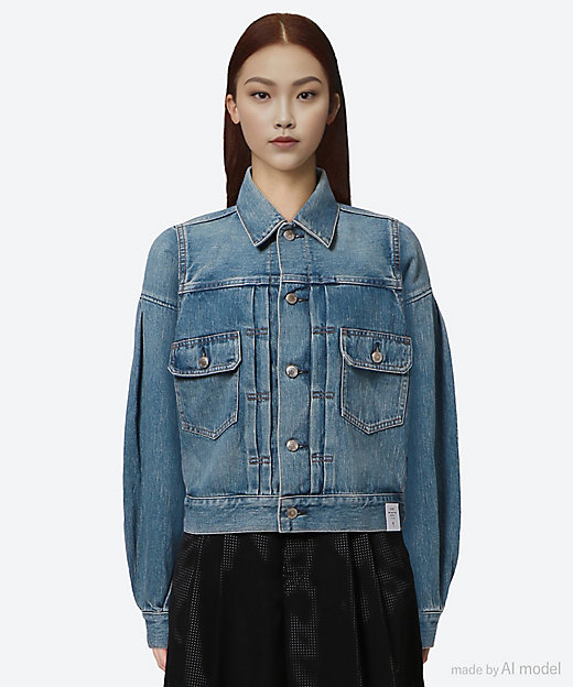 BALLOON SLEEVE DENIM JACKET／TYPE 2