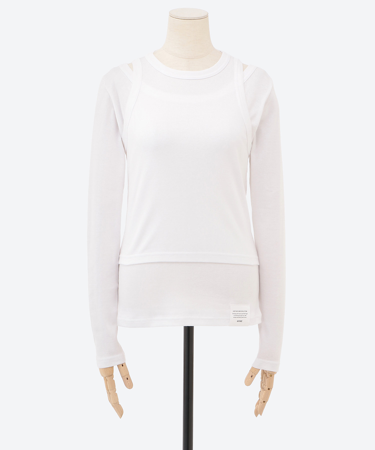 LAYERED LONG―SLV TEE 25FW／12423 | HYKE