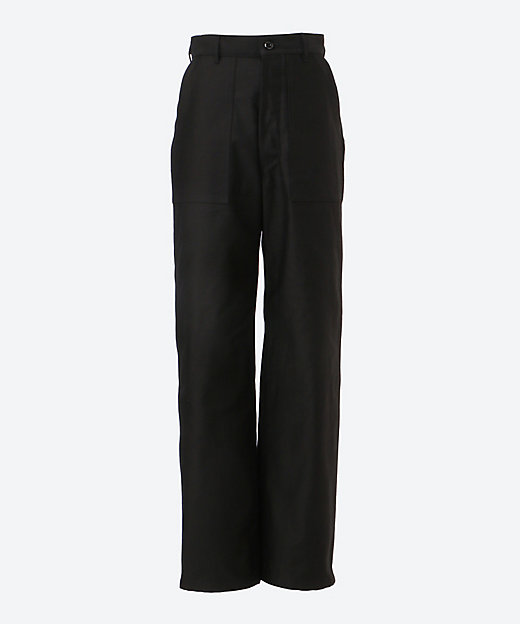 BACK SATIN BAKER PANTS 26SS／13317