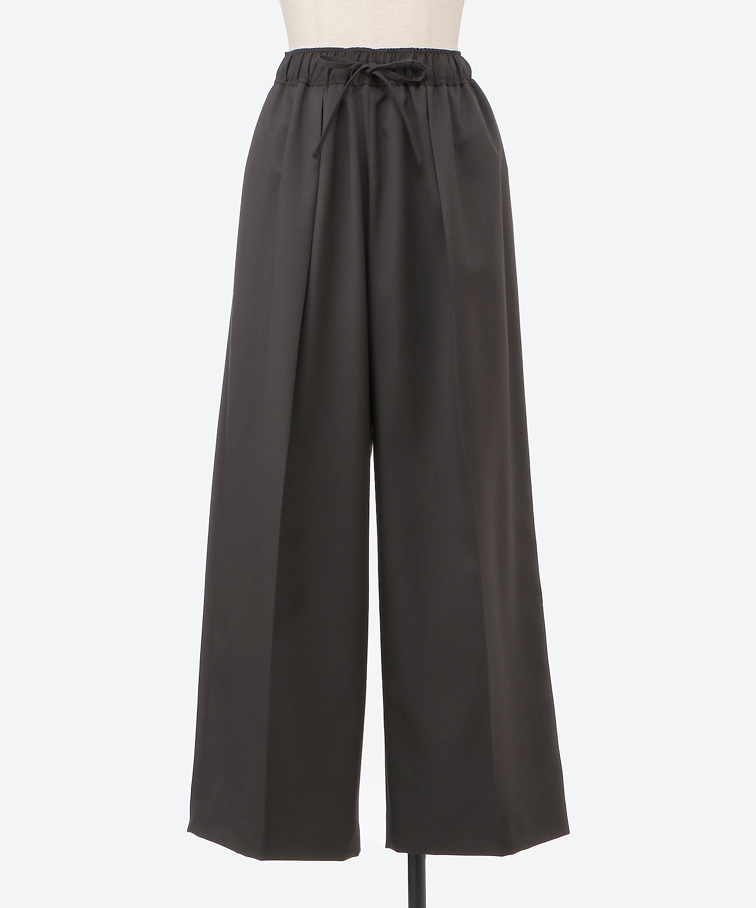 パンツ Wool Twill Extra Wide Trousers