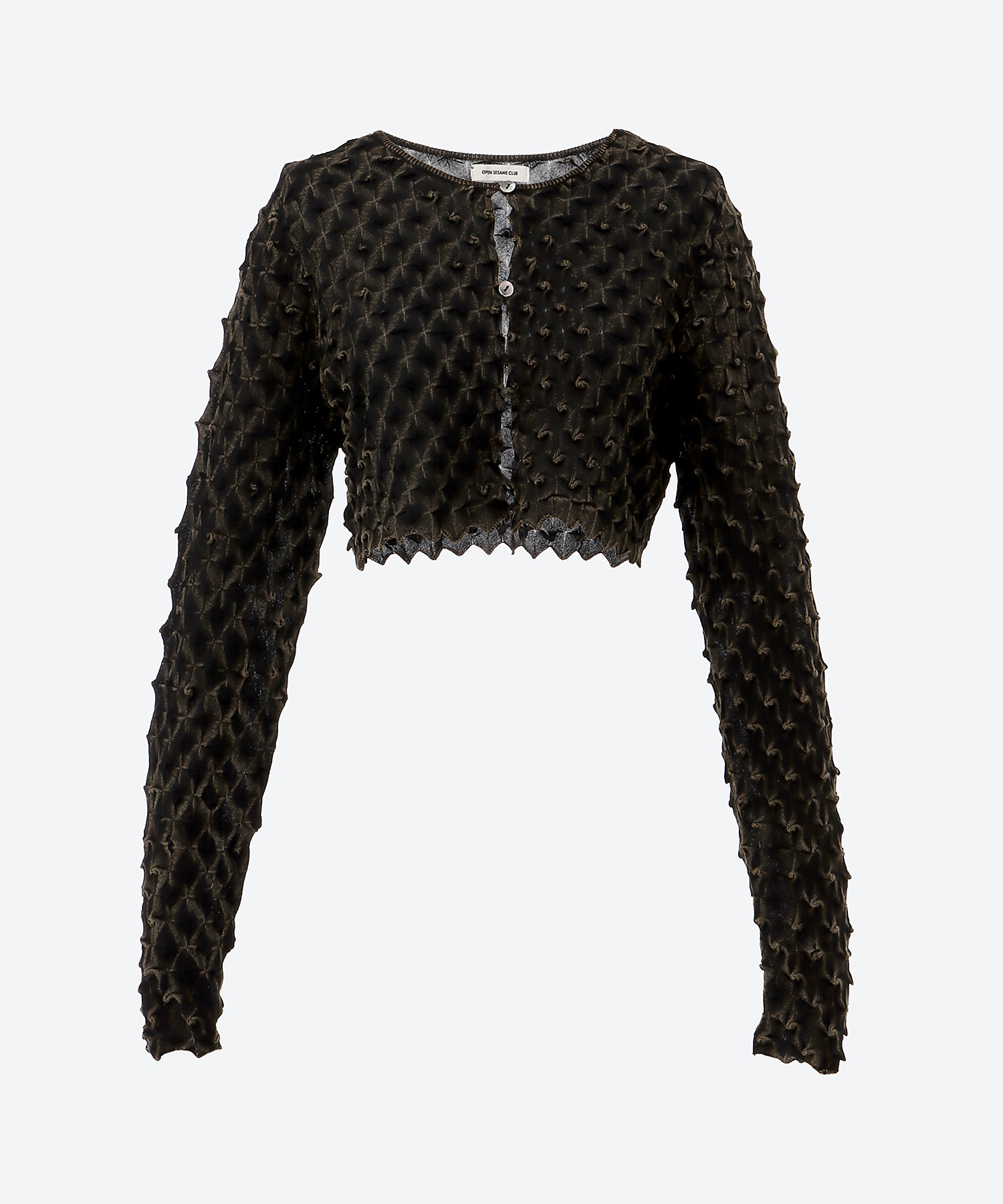 ice cotton short cardigan OCS26103B