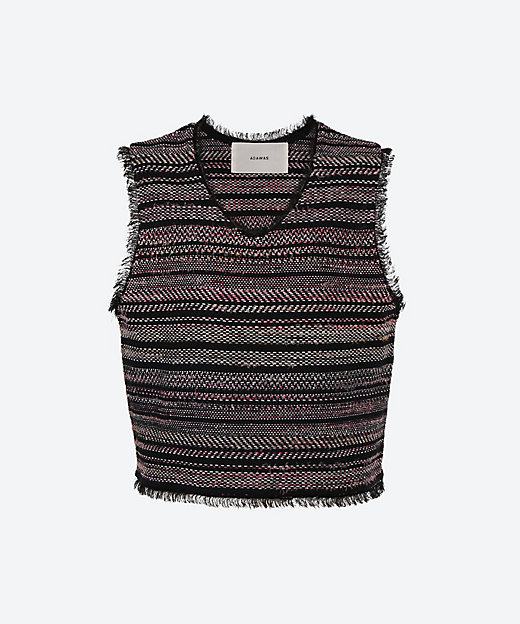 KASURI TWEED VEST | ADAWAS (Women)/アダワス | 三越