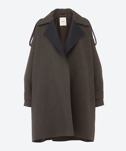 ライトウールリバーコート | ebure (Women)/エブール | 三越伊勢丹