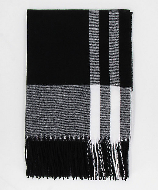 ツイル チェック柄 ストール（4782RM04） | COMME CA ISM (Men