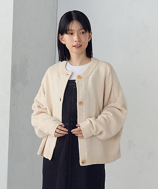 ミックスヤーンニットカーディガン（5257KM70） | COMME CA