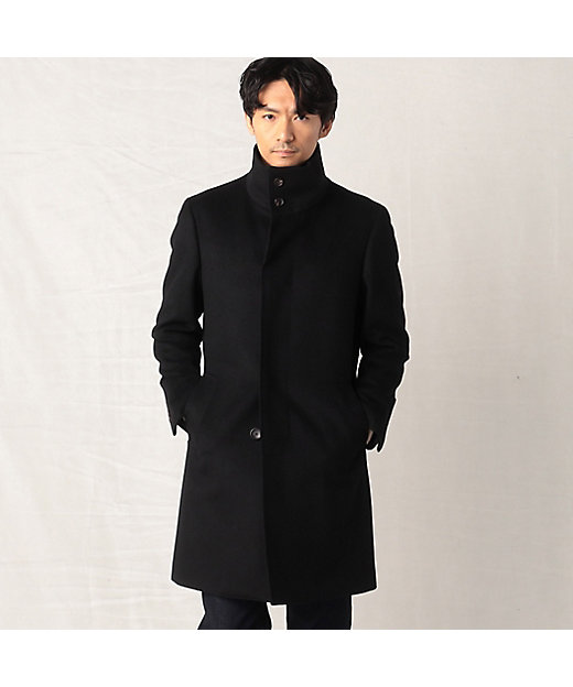 ウールカシミヤビーバー イタリアンカラーコート（5910WE04