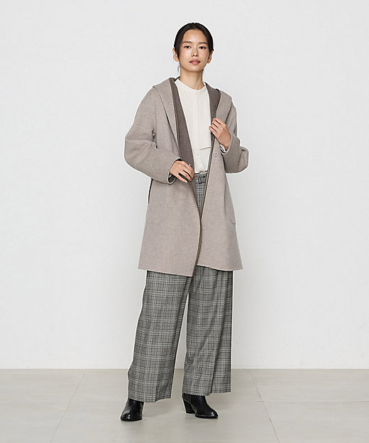 TALLサイズ 〕 ロイヤルジーロンビーバーダブルフェイス