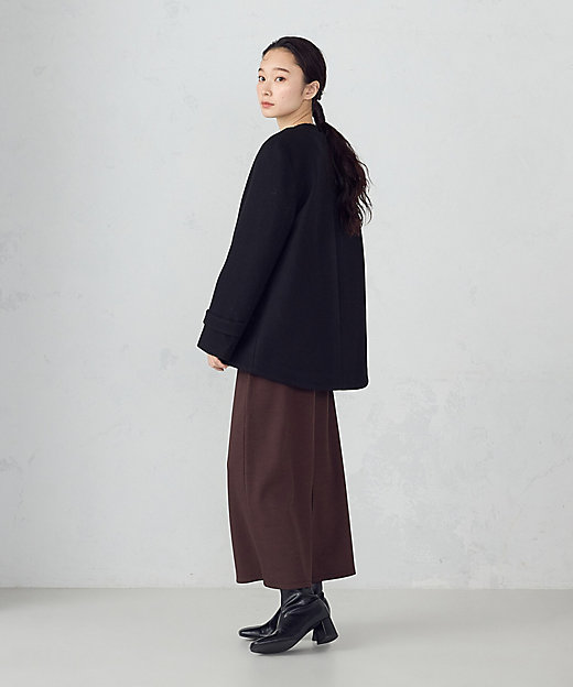2WAYフーデッドショートコート（1226WM06） | COMME CA