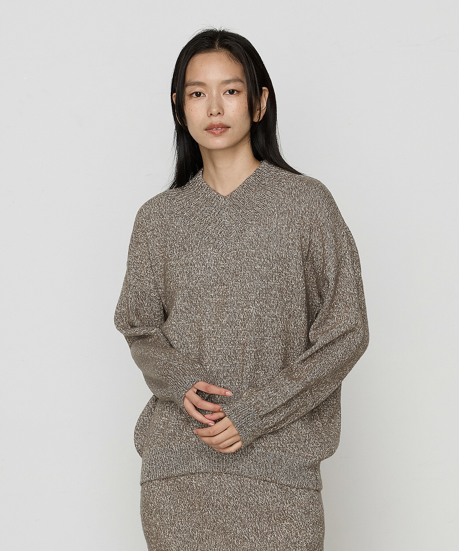 Brunello Cucinelli 厚手 オータムチェックのひざ上フレア 【公式通販】