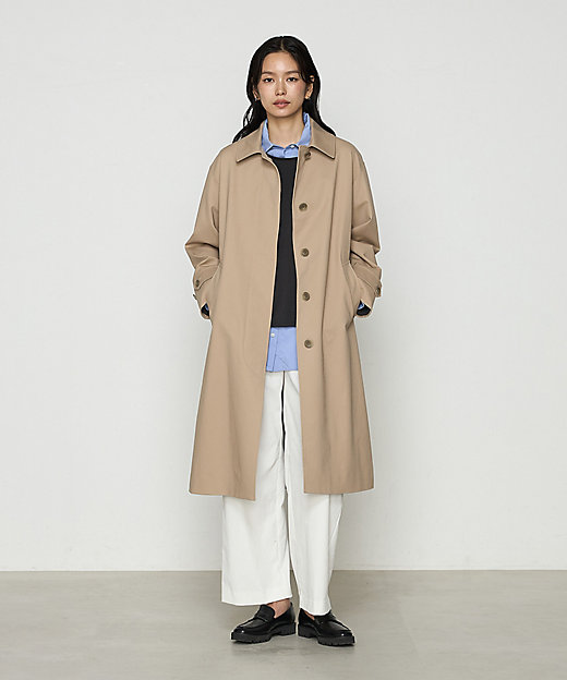 コットンダブルクロスストレッチ コート（1527MK03） | COMME